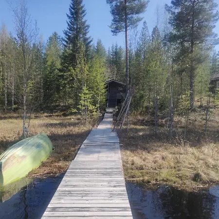 Idyllic Cabin, Nestled In A Peaceful Forest Uurainen